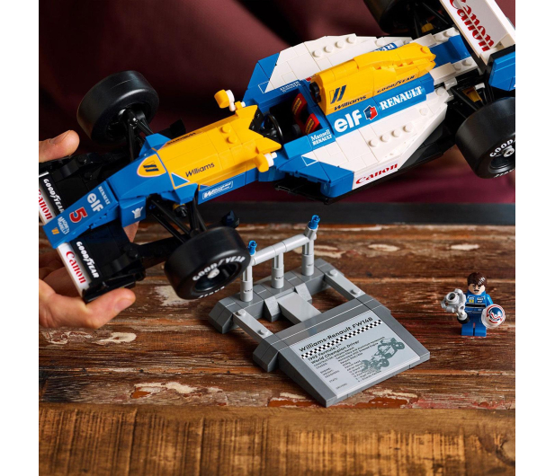 LEGO Icons 10353 Williams Racing FW14B i Nigel Mansell - 1308168 - zdjęcie 5